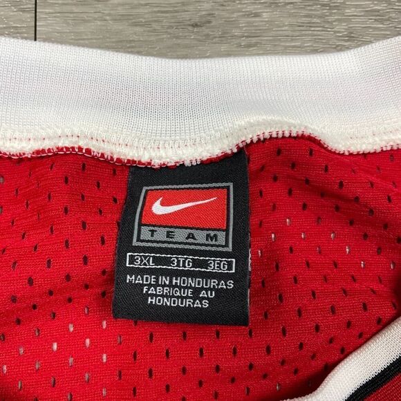 Vintage Michael Jordan Jersey Mens 3XL Red Nike Chicago Bulls 90s NBA Basketball - Picture 5 of 12